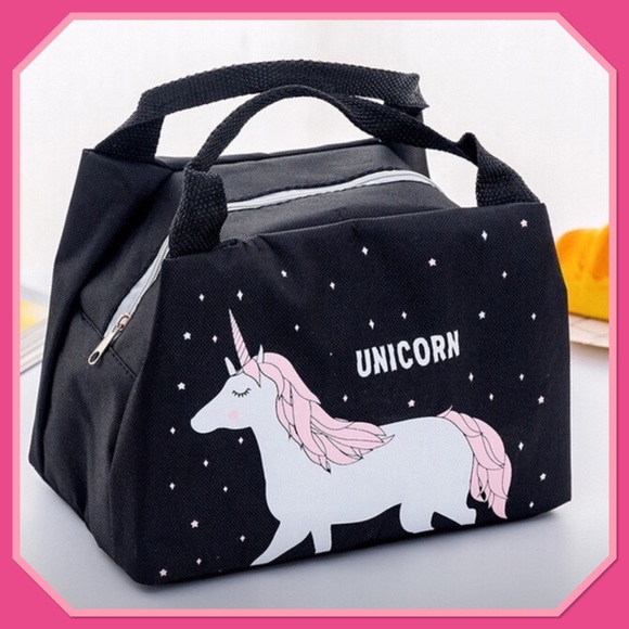 🦄New❤️❤️Unicorn Lunch Bag 🦄 Insulated Hot & Cold - Picture 1 of 5